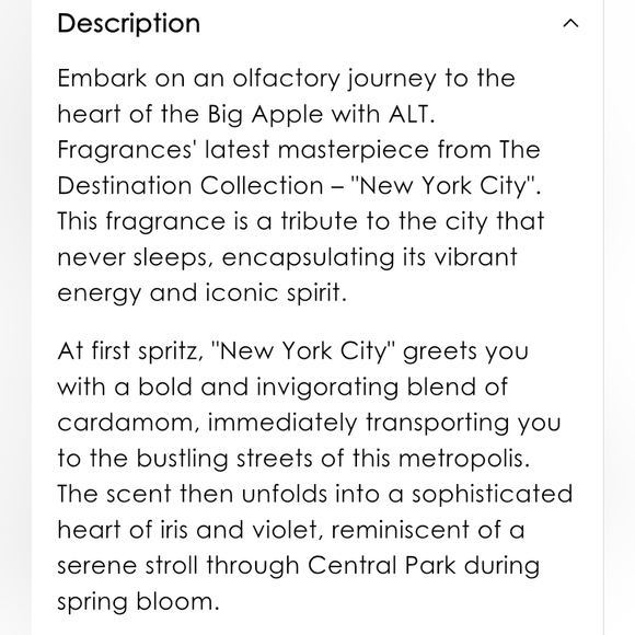 ALT. Fragrance | New York City 60ml/2oz Bottle - Picture 5 of 7